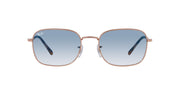 Ray-Ban RB3706 Sunglasses - Rose Gold/Clear Gradient Blue / 57 mm - 8056597835664