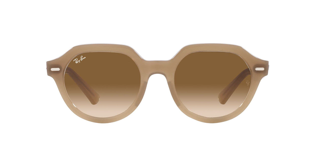 Ray-Ban Gina RB4399 Sunglasses - Turtledove/Clear Gradient Brown / 51 mm - 8056597829366