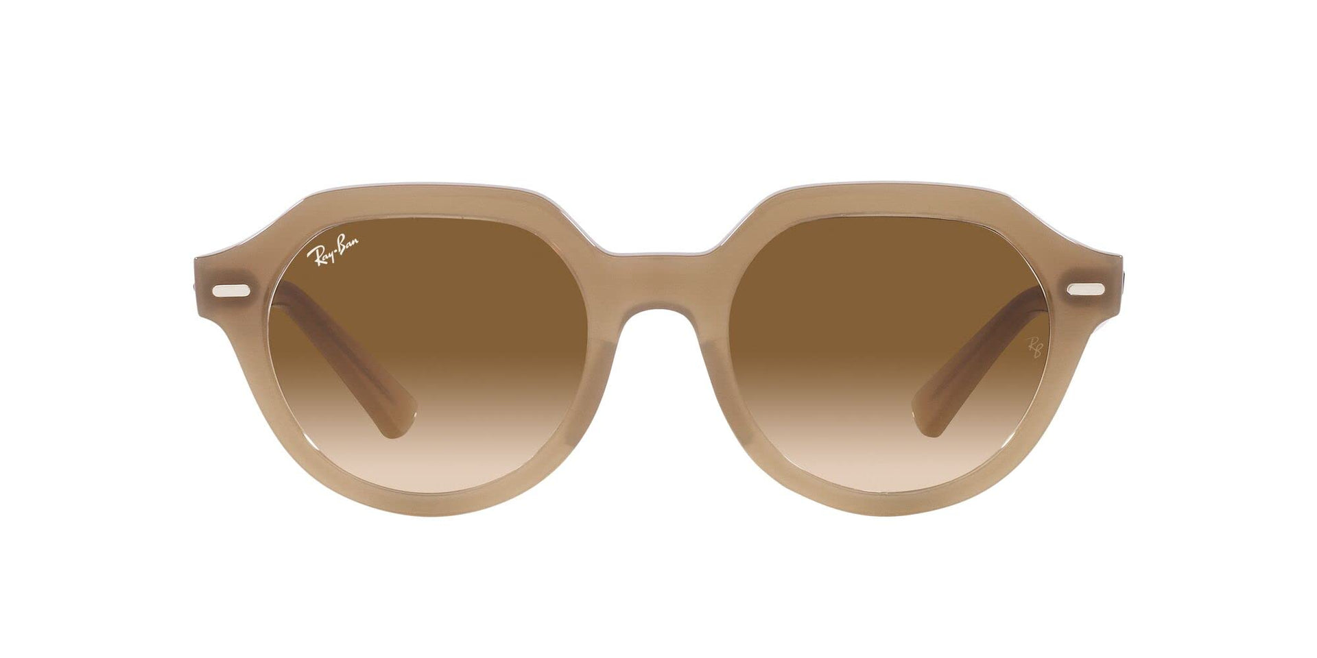 Ray-Ban Gina RB4399 Sunglasses - Turtledove/Clear Gradient Brown / 51 mm - 8056597829366