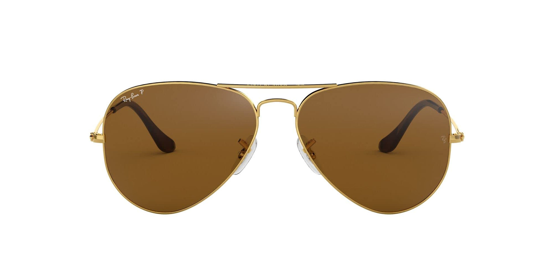 Ray-Ban Aviator RB3025 Sunglasses - Gold/Brown Polarized / 58 mm - 805289346623