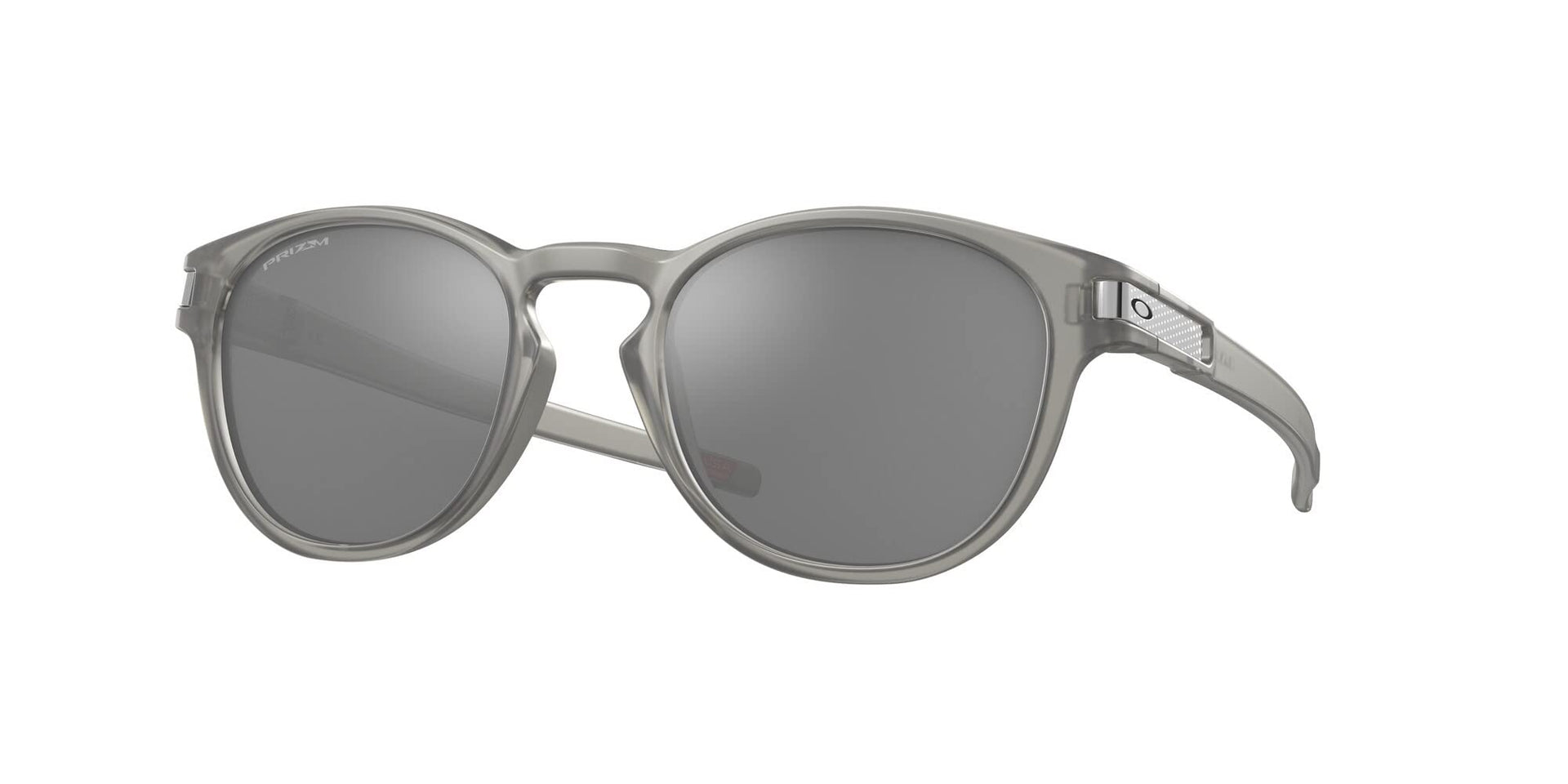 Oakley Latch Low Bridge Fit Sunglasses - Matte Grey Ink/Prizm Black / 53 mm - X00331M6T7