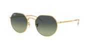 Ray-Ban Jack RB3565 Sunglasses - Gold/Green Vintage / 53 mm - 8056262054901
