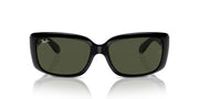 Ray-Ban RB4389 Sunglasses - Black/Green / 58 mm - 8056262052013