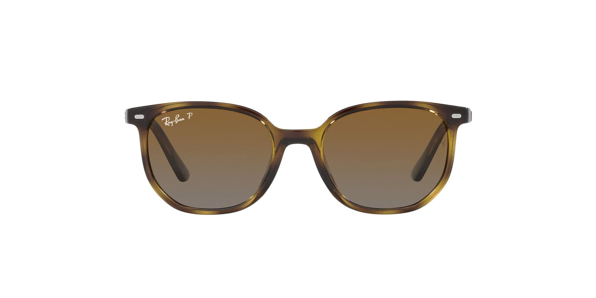 Ray-Ban Elliot RJ9097S Sunglasses - Havana/Grey Gradient Brown Polarized / 46 mm - 8056597828598
