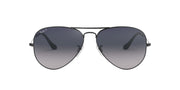 Ray-Ban Aviator RB3025 Sunglasses - Gunmetal/Polarized Blue Gradient Grey / 55 mm - 805289467076 - Additional Image 1