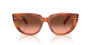 Ray-Ban Doreen RB2286 Sunglasses - Red Havana on Transparent Multicolor/Pink Gradient Brown / 49 mm - 8056262246351