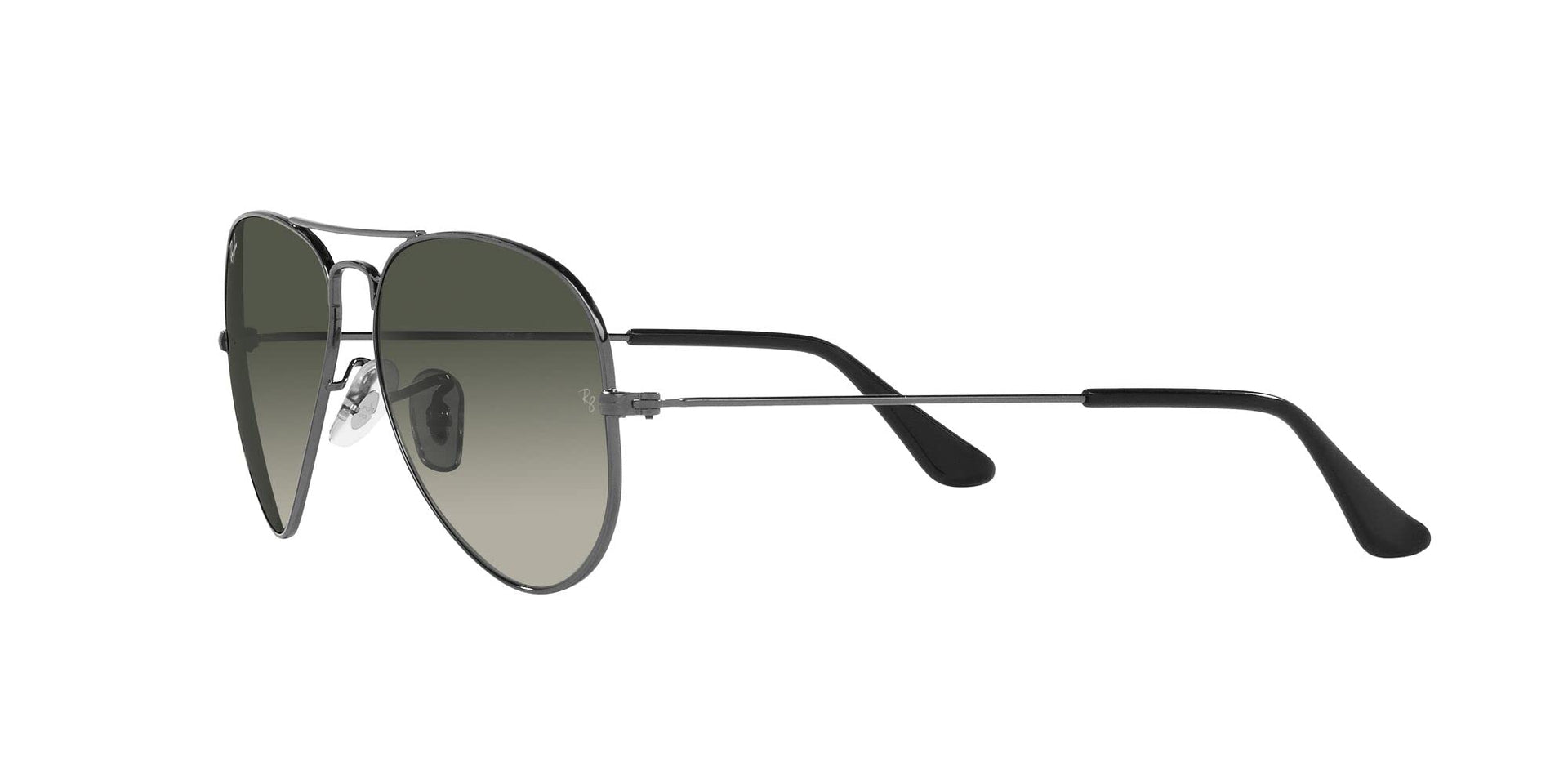 Ray-Ban Aviator RB3025 Sunglasses Batch 2 - Gunmetal/Grey Gradient / 62 mm - 8056597855815 - Additional Image 2