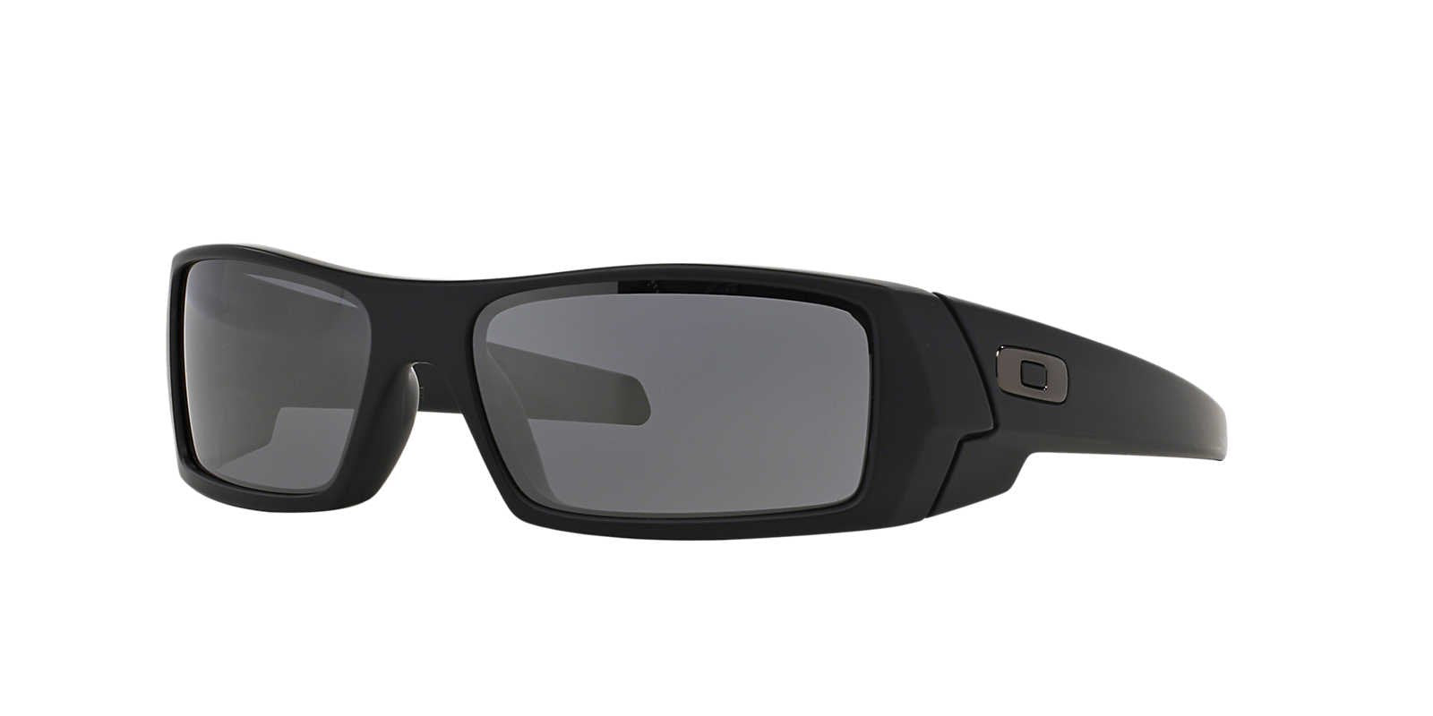 Oakley OO9014 Gascan Sunglasses - X Silver/Prizm Black Polarized / 60 mm - 888392590213