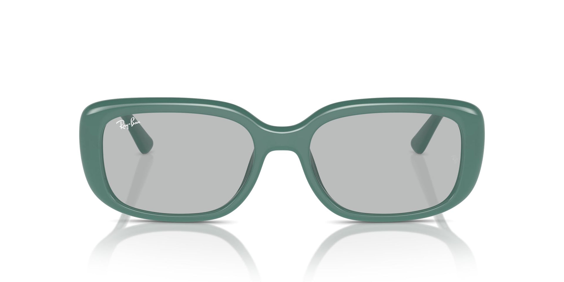 Ray-Ban RB4421D Sunglasses - Green Algae/Light Grey / 56 mm - 8056262080962