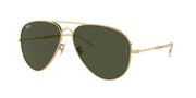 Ray-Ban Old Aviator RB3825 Sunglasses - Gold/Green / 58 mm - 8056262039946
