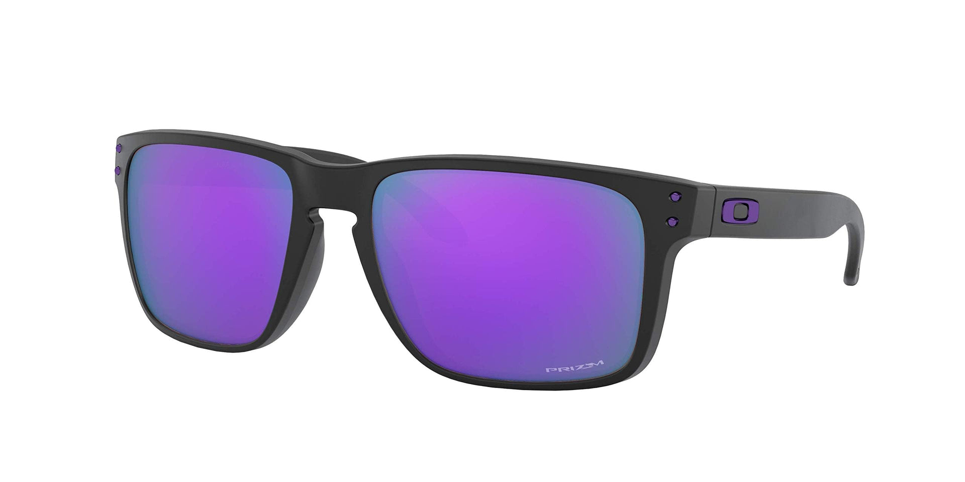 Oakley OO9417 Holbrook XL Sunglasses - Matte Black/Prizm Violet / 59 mm - 888392471611