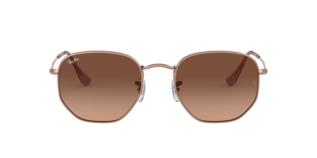 Ray-Ban RB3548N Hexagonal Flat Lens Sunglasses - Default Title - 8056597077316