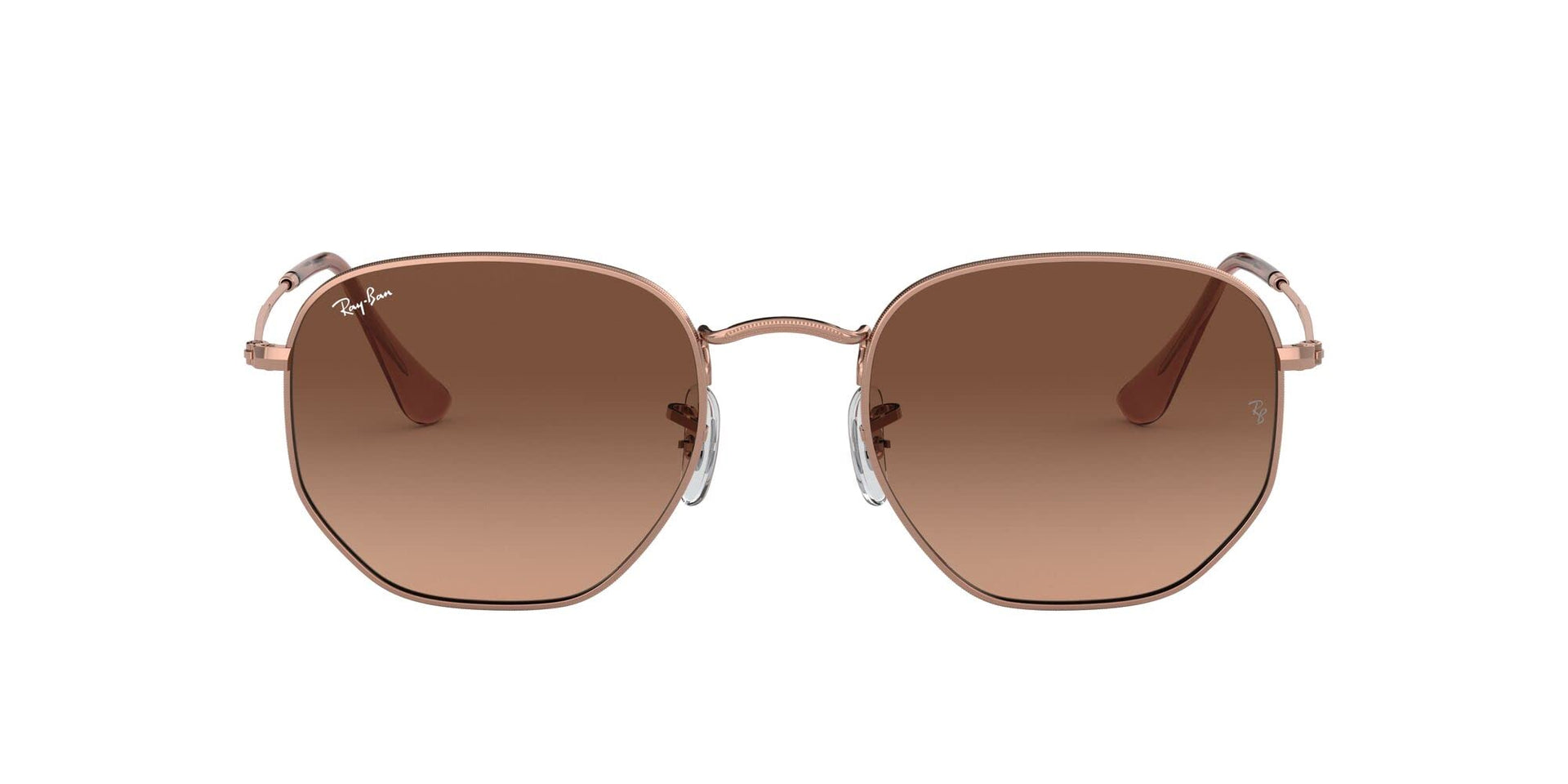 Ray-Ban RB3548N Hexagonal Flat Lens Sunglasses - Default Title - 8056597077316