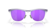 Oakley Frogskins Hybrid Sunglasses - Matte Lilac/Prizm Clear / Large - 888392610256