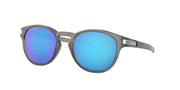Oakley Latch Oval Sunglasses - Matte Grey Ink/Prizm Sapphire Iridium Polarized / 53 mm - X0028NQ2NR