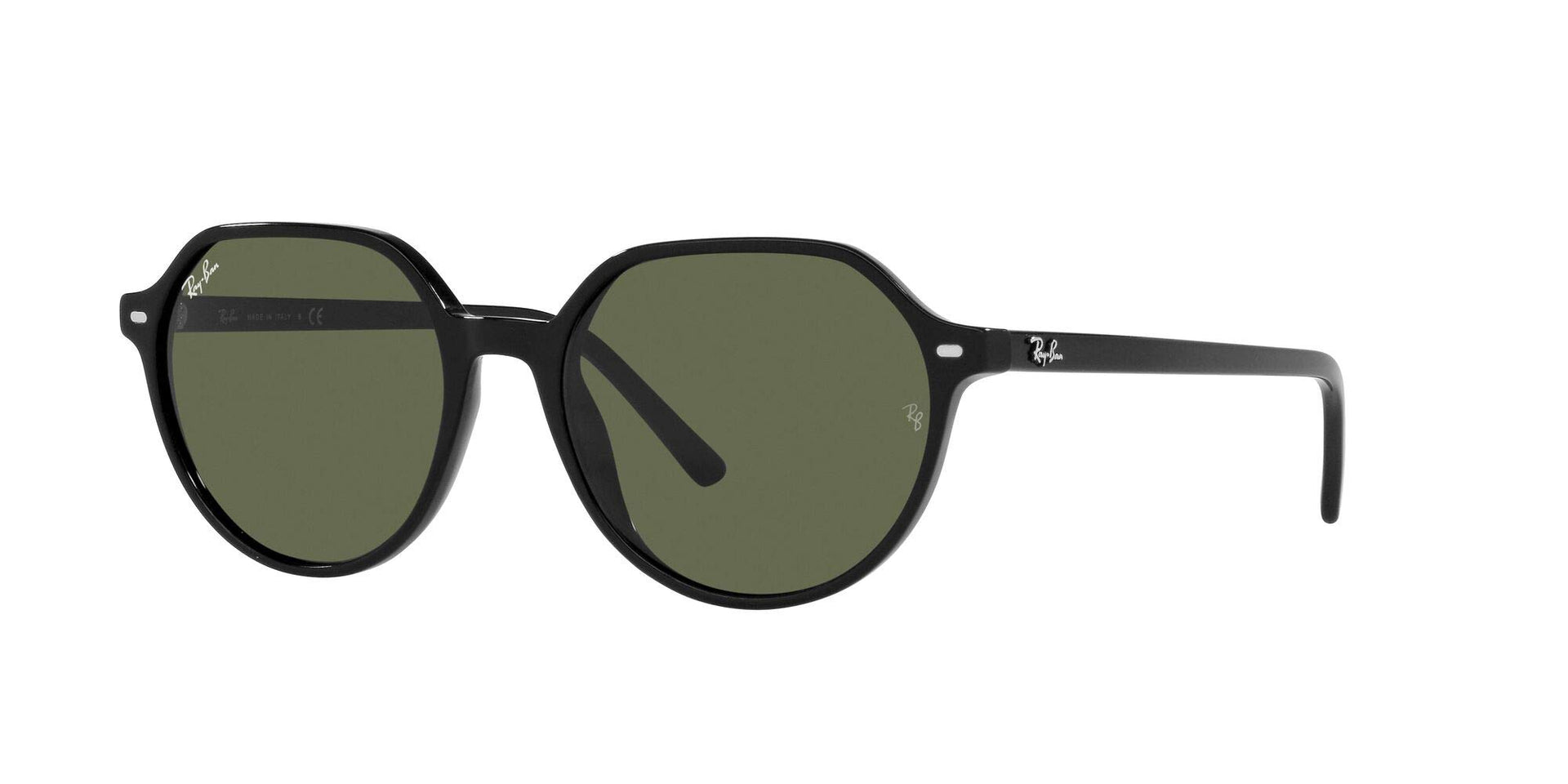 Ray-Ban Thalia RB2195 Sunglasses - Transparent Pink on Brown & Violet Havana/Brown Mirrored Dark Red / 55 mm - 8056597780926