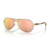 Oakley Feedback Sunglasses - Polished Gold / Prizm Rose Gold Polarized / Medium - 888392425638