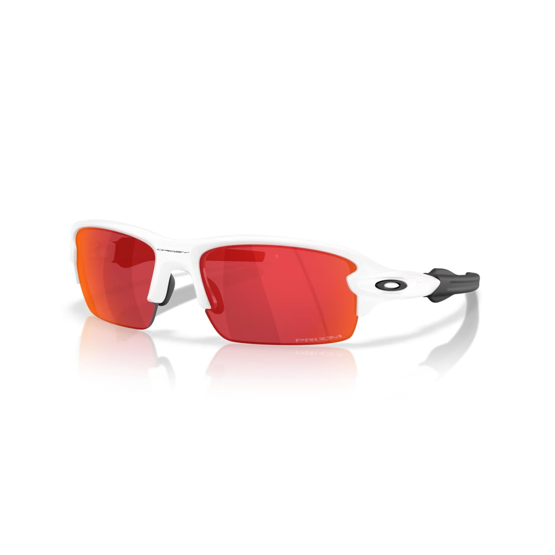 Oakley Flak Sunglasses - Polished White / Prizm Field / Standard - 888392668929
