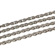 S-Ride 12-speed bicycle chain, silver metal links detail