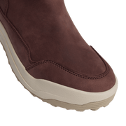 Rover GTX LTH dark brown suede-look ankle boot with cushioned off-white sole