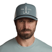 Treble Hook Retro 5 Panel Trucker