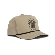 Elk Sketch Retro 5 Panel Snapback