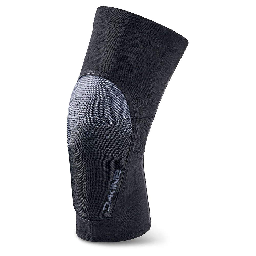 Dakine Slayer knee pad, black fabric sleeve with padded front panel
