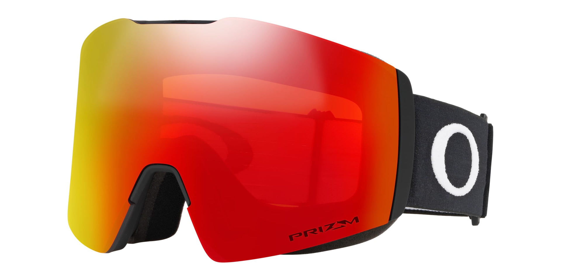 Oakley large goggles with matte black frame and red Prizm Torch Iridium lens
