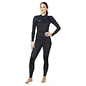O'Neill Hyperfreak TB3 3/2+ mm Women's Chest Zip Wetsuit - BLACK/BLACK / 8 Tall