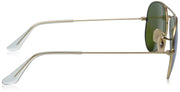 Ray-Ban Aviator RB3025 Sunglasses Batch 3 - Gold/Blue Flash / 58 mm - X001R88HMD - Additional Image 2