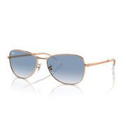 Ray-Ban RB3733 Sunglasses - Rose Gold/Clear Gradient Blue / 59 mm - 8056262030769