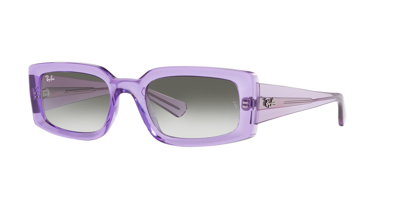 Ray-Ban Kiliane RB4395 Sunglasses - Transparent Violet/Clear Gradient Light Grey / 54 mm - 8056597829335