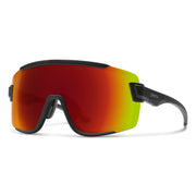 Smith Wildcat Sunglasses - Matte Black / Chromapop Red Mirror / One Size - 716736104409