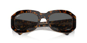 Ray-Ban Beate RB2212 Sunglasses - Havana on Transparent Brown/Dark Grey / 56 mm - X0045V8E31 - Additional Image 4