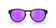 Oakley Latch Oval Sunglasses - Matte Black/Prizm Violet / 53 - X002P2CLPT