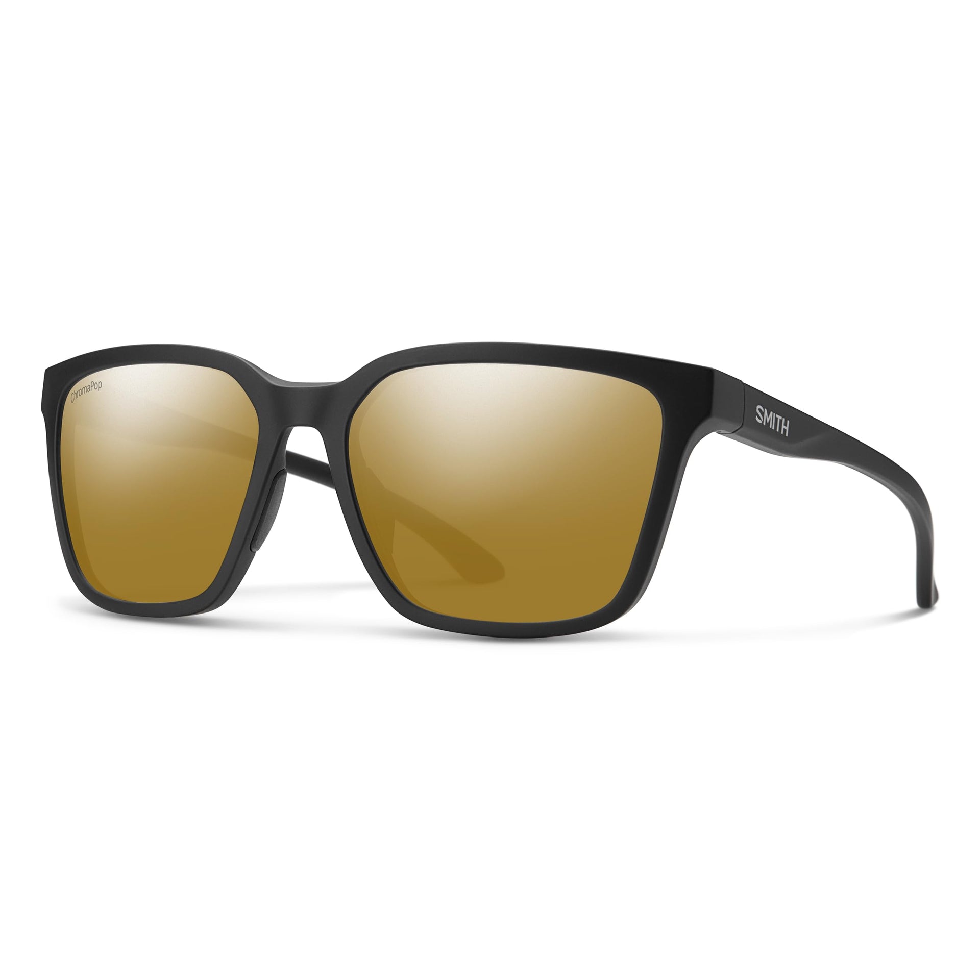 Smith Shoutout Sunglasses - Matte Black / Chromapop Polarized Bronze Mirror / One Size - X00320O5EN