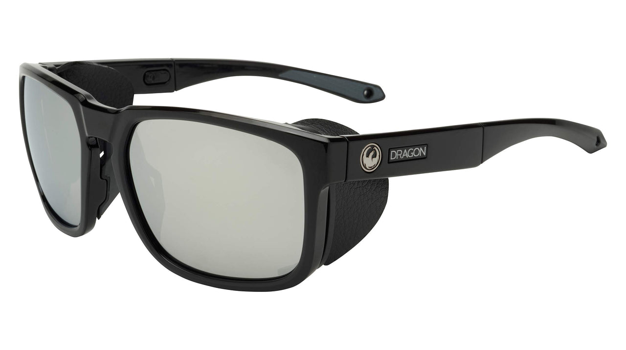 Dragon Alliance DR LATITUDE X LL Dragon Latitude X Square Sunglasses - Black/Ll Super Strong Silver / 59 mm - X002WGZ8XP