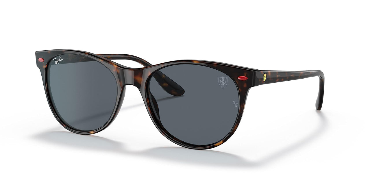 Ray-Ban RB2202M Sunglasses - Havana/Blue / 55 mm - 8056597581646