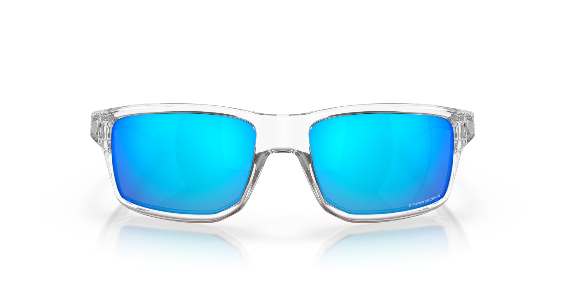 Oakley Gibston Sunglasses - Polished Clear/Prizm Sapphire / 60 - 888392454997