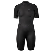 XCEL Womens Axis 2mm Short Sleeve Springsuit - Black / 6
