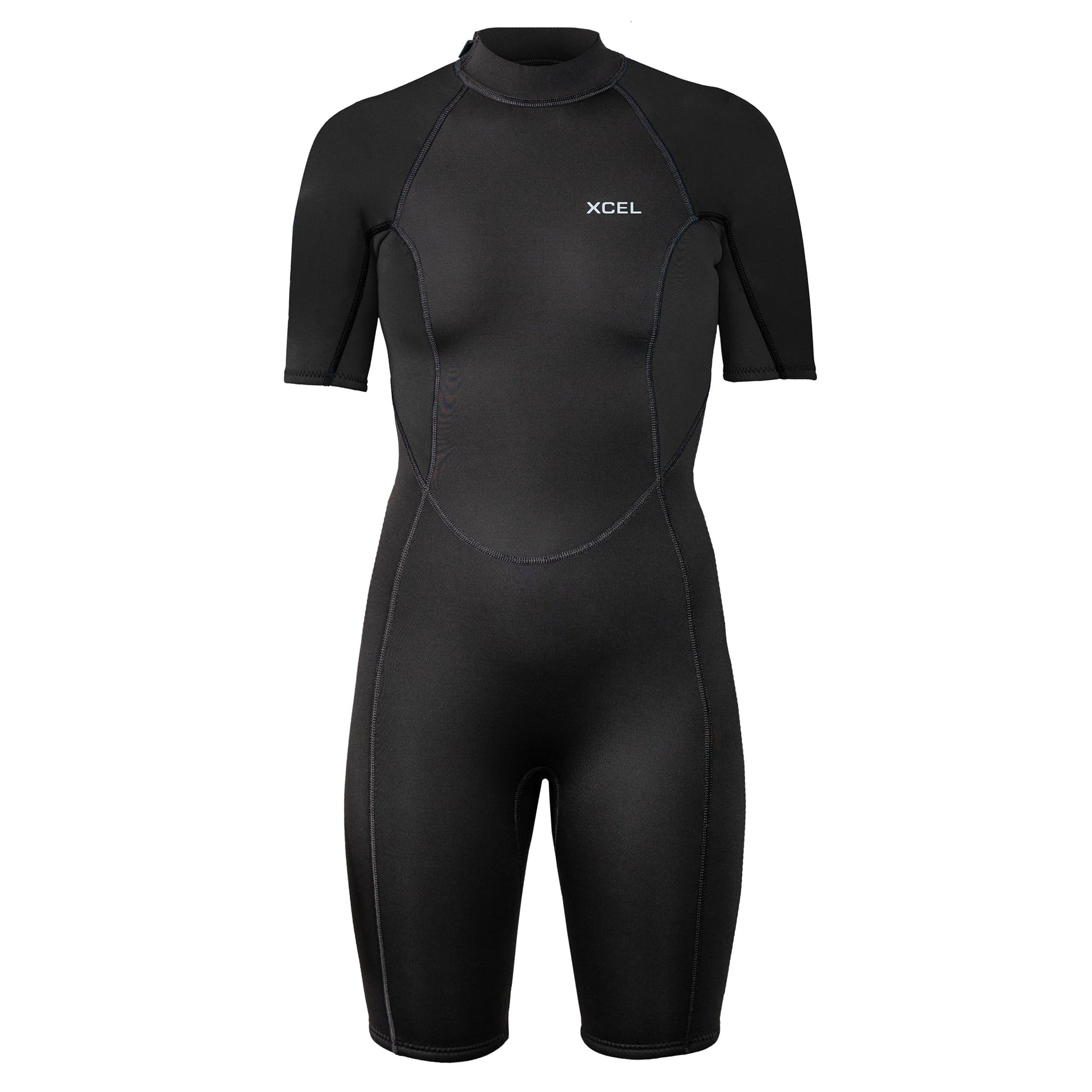 XCEL Womens Axis 2mm Short Sleeve Springsuit - Black / 6