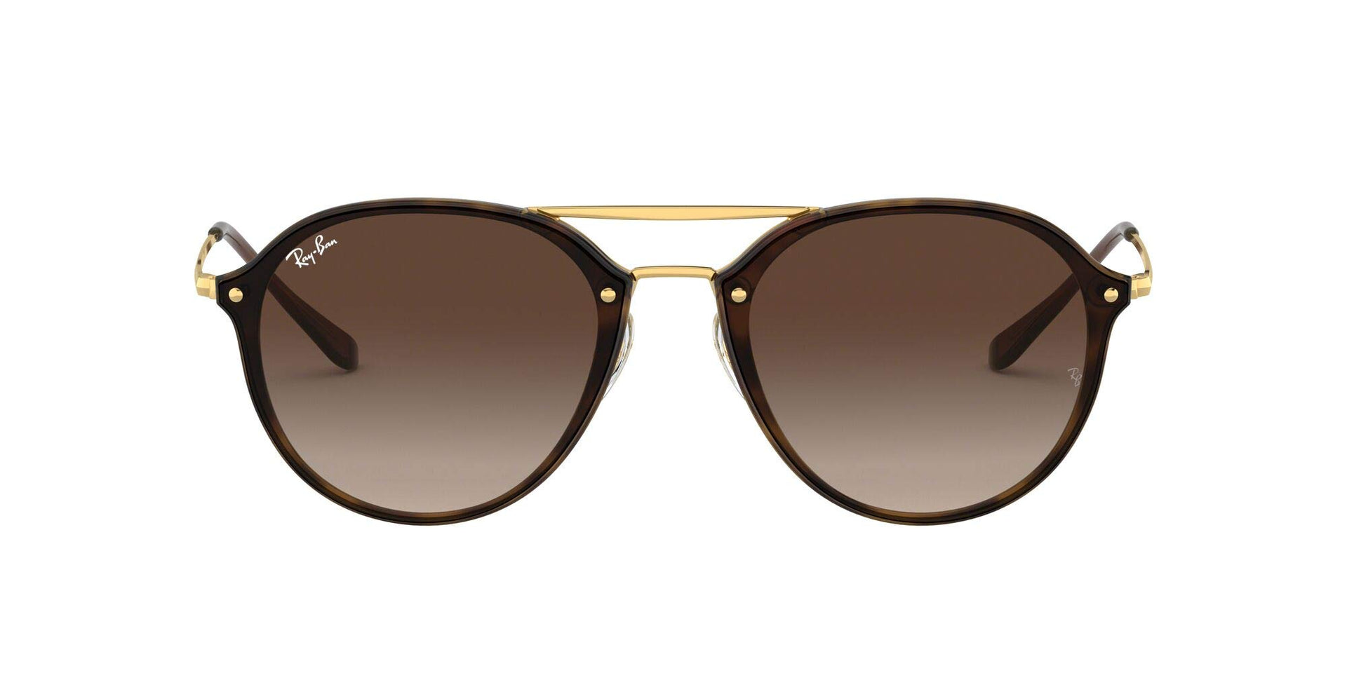 Ray-Ban Blaze Double Bridge RB4292N Sunglasses - Light Havana/Brown Gradient Dark Brown / 62 mm - 8053672837865 - Additional Image 1