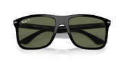 Ray-Ban Boyfriend Two RB4547 Sunglasses - Black/Green Polarized / 57 mm - 8056597939355 - Additional Image 3
