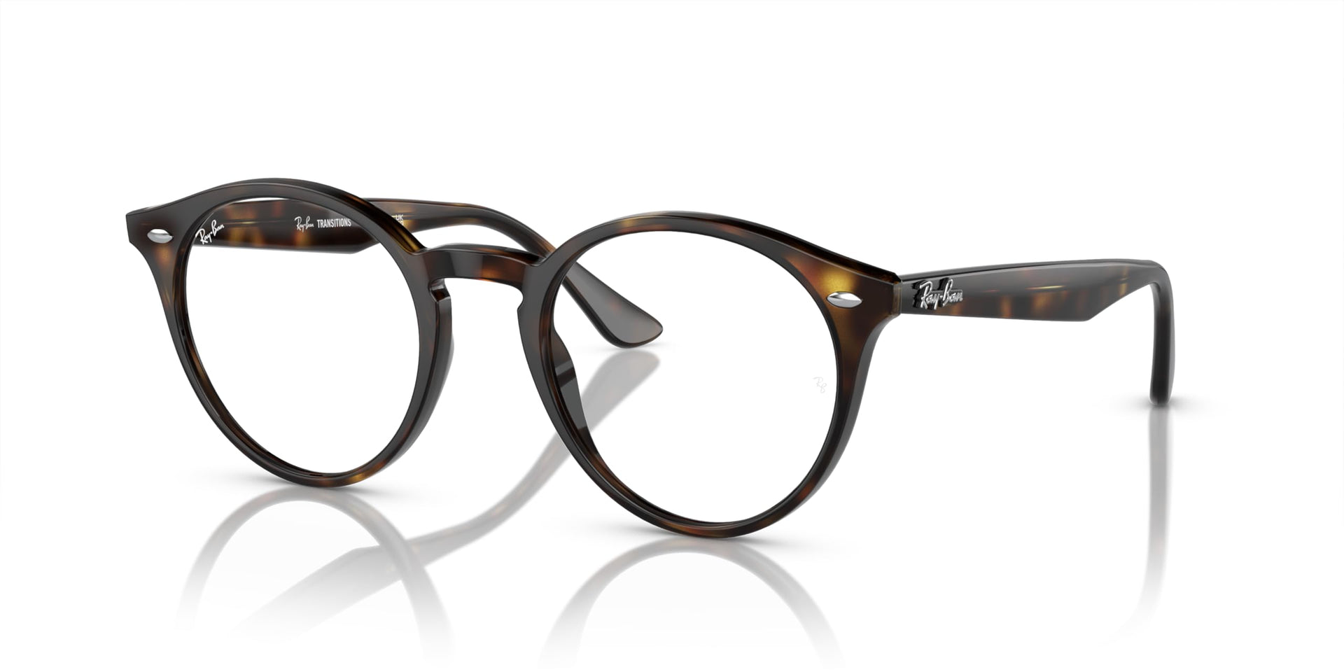 Ray-Ban Turtledove Dark RB2180 Sunglasses - Havana/Transition Clear to Grey/Green Quartz / 49 mm - 8056597794800