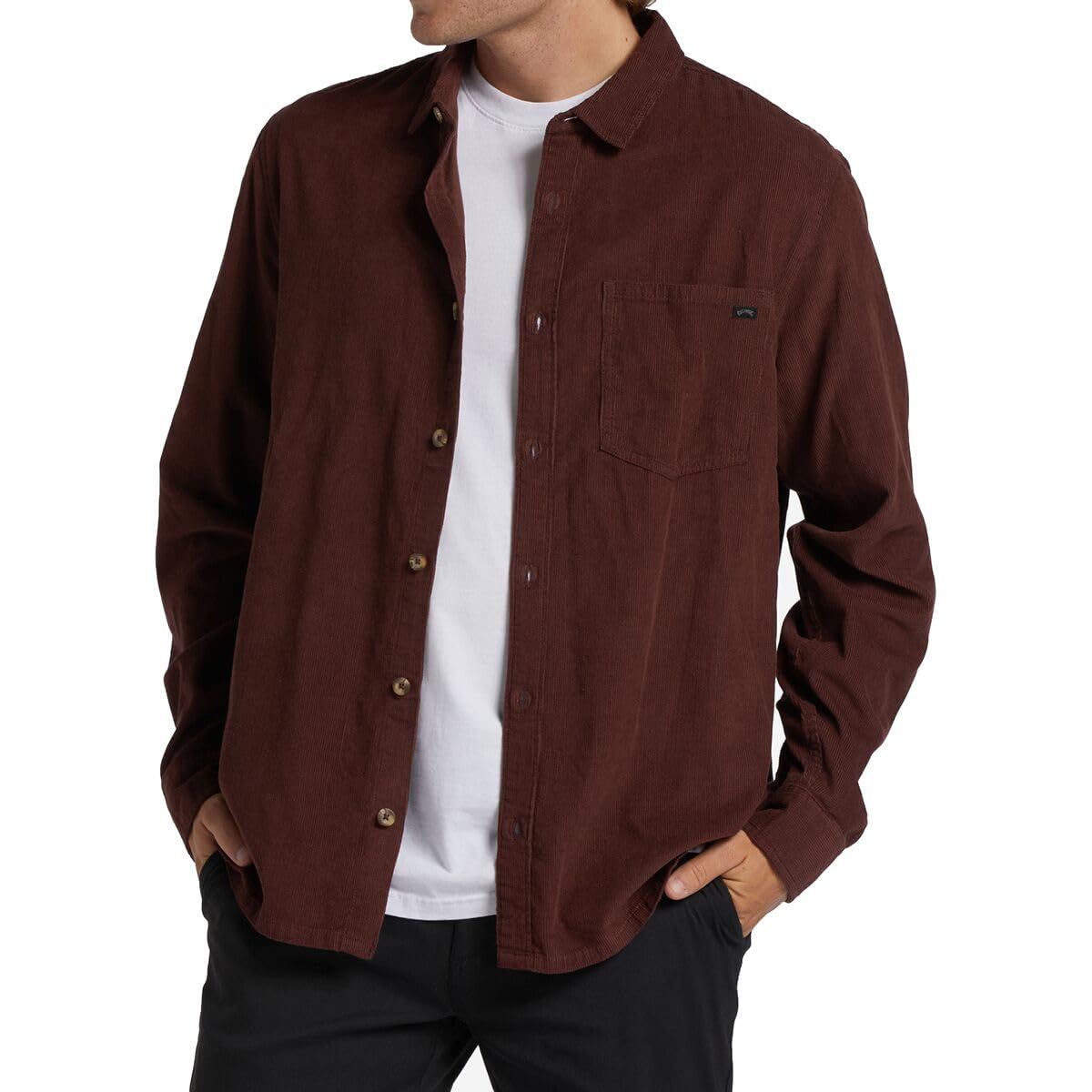 Billabong Men's Everyday Shirt Jacket - Port Bowie Cord