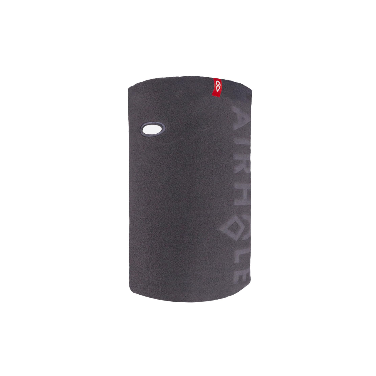 Airhole Airtube dark slate neck tube with logo and ventilation hole