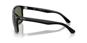 Ray-Ban Boyfriend Two RB4547 Sunglasses - Black/Green Polarized / 57 mm - 8056597939355 - Additional Image 1
