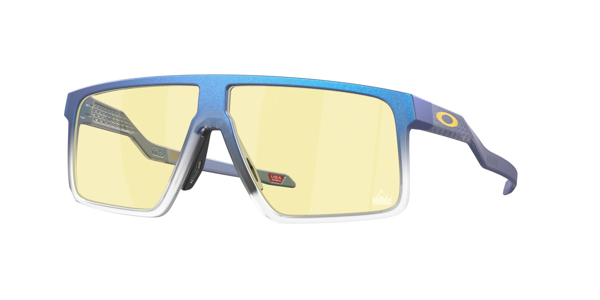 Oakley Helux Sunglasses - Mtt Cyn/Blu/Clr Shft Fade / Prizm Gaming Policarbonate Standard/Prizm Gaming / 61/9/146 - 888392636409