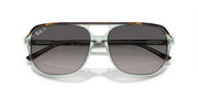 Ray-Ban Bill One RB2205 Sunglasses - Havana on Transparent Green/Grey Gradient Polarized / 60 mm - 8056597936170 - Additional Image 4