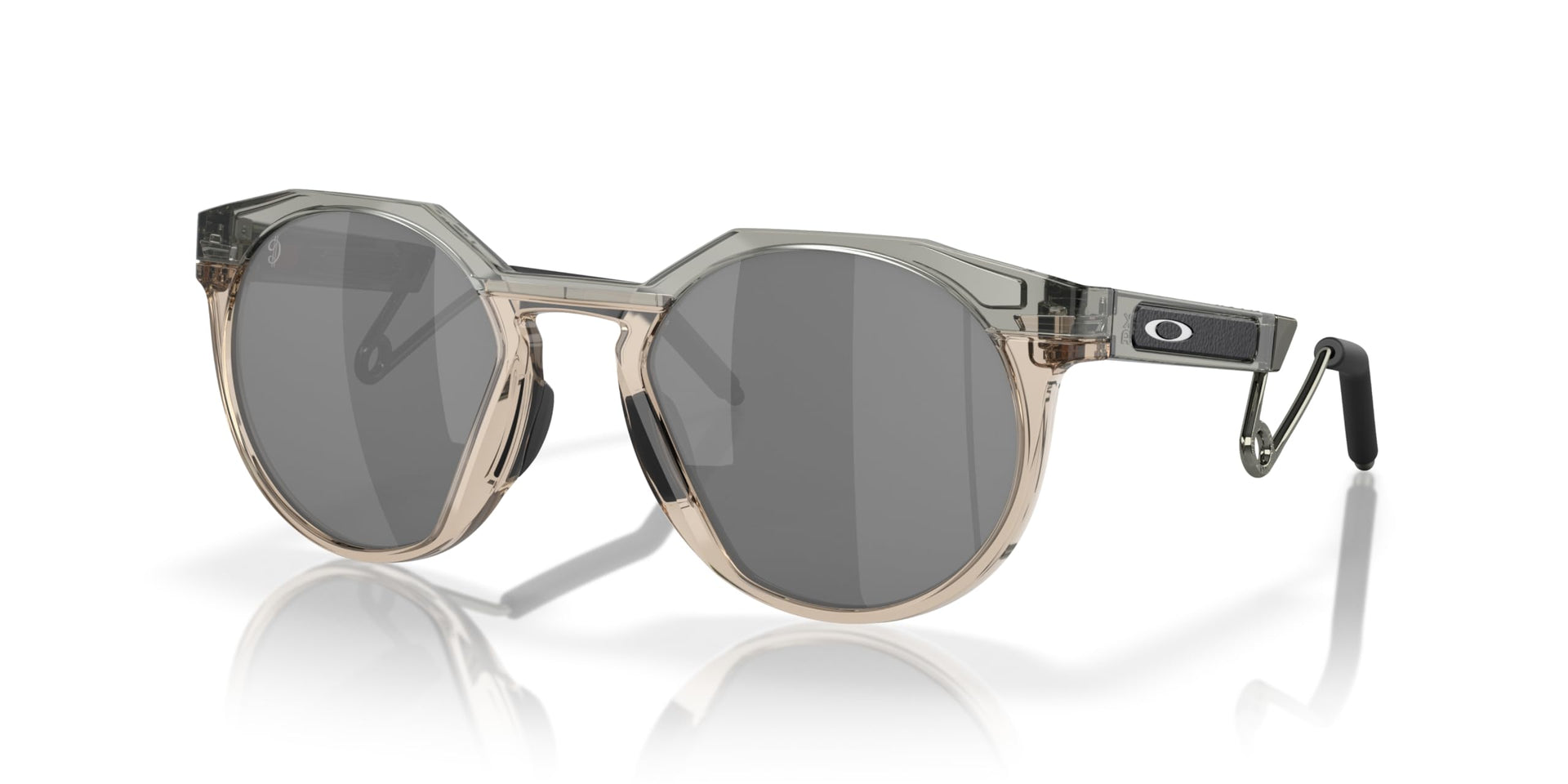 Oakley Hstn Metal Sunglasses - Grey Ink/Sepia / 52 - 888392621689
